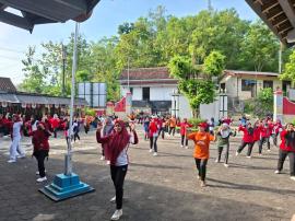 Semangat Hidup Sehat, Warga Sidoharjo Antusias Ikuti Senam GERMAS